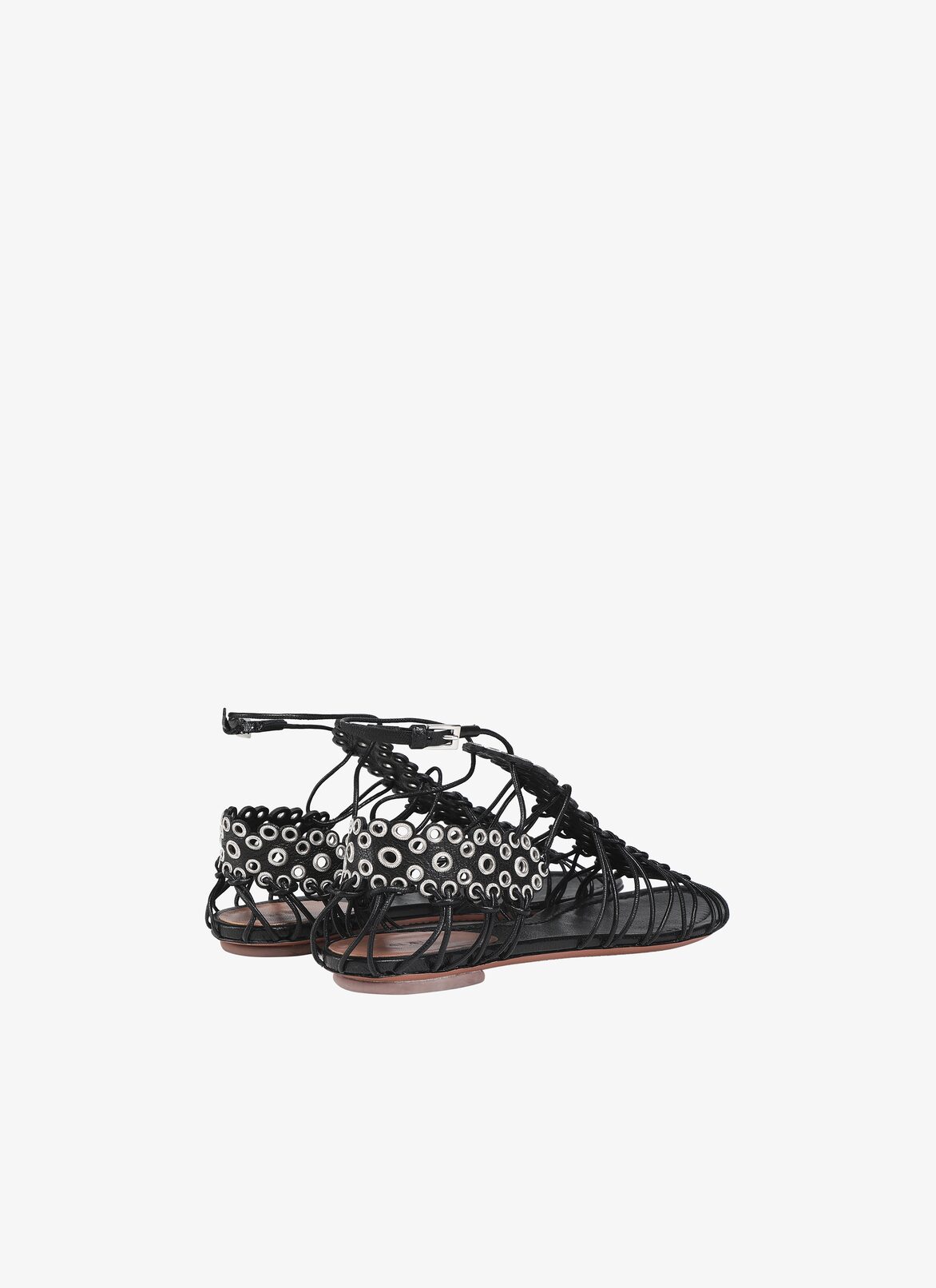 CERCLE ŒIL SANDAL ALAÏA SCHWARZ CERCLE ŒIL SANDAL